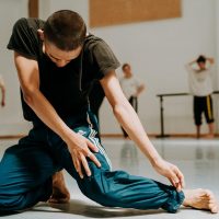 Jasper Narvaez guest teacher at SPECIFIC advanced dance program