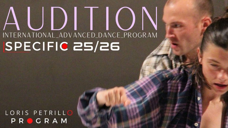 Audition SPECIFIC 2025 26 international advanced dance program